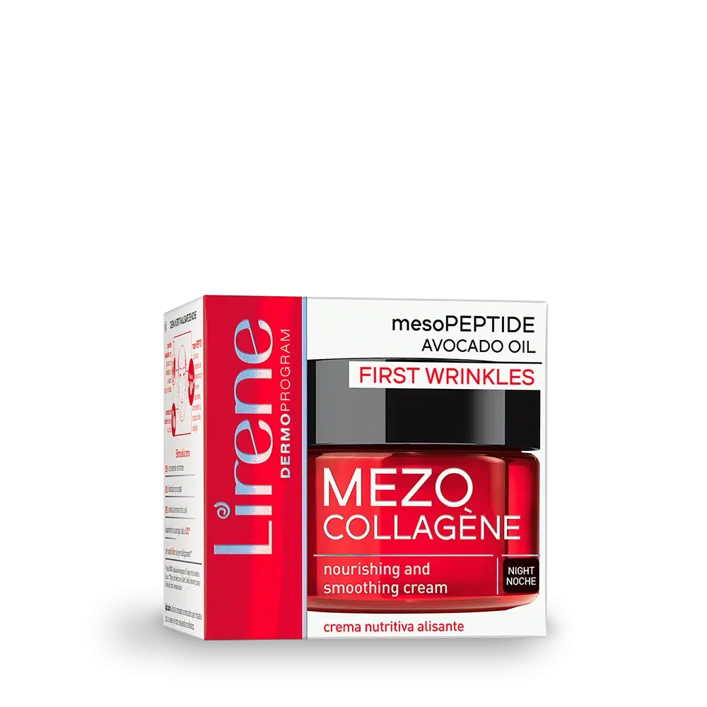 LIRENE Meso Peptide Avocado Oil First Wrinkles Collagen Night Noche - 50ml