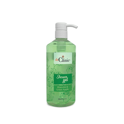 DR.CLINIC Shower Gel Aloevera&Green Apple - 600ml